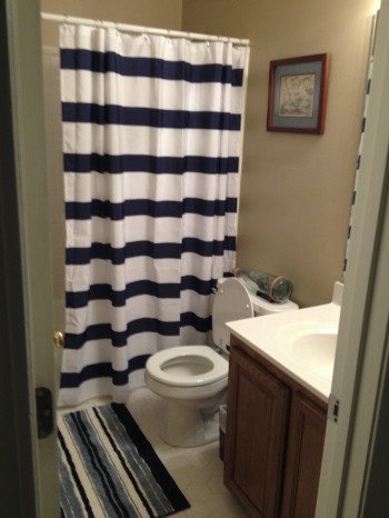 office bath after