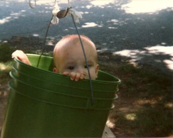 Baby in a Bucket
